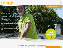 Tablet Screenshot of enersolar.nl